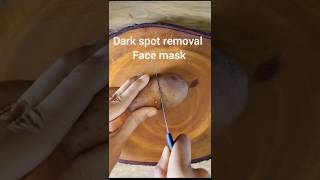 How to remove dark spots from face naturally at home👈🍓shortsviews shortsfeed tranding [upl. by Legge]