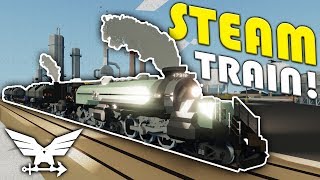 Big Ol Steam Locomotive  Stormworks Gameplay [upl. by Oirevlis514]