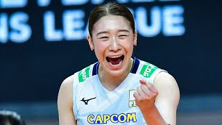 MAYU ISHIKAWA VS BRASIL all the points in Japan  Brasil  Volleyball Nations League 2024 [upl. by Deland174]