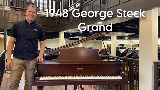 1948 George Steck Grand Piano [upl. by Ellekim]