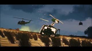 Vietnam Helicopter Cinematic  White Rabbit [upl. by Durrace]