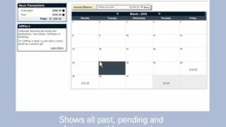 Online Bill Pay  Payment Calendar [upl. by Attehcram]