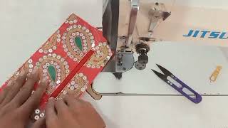 How to make clutch bag at home clutch bag stitching [upl. by Anoyet]