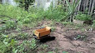 Rc remote control Dump truck Go play Huina dump new rchuina [upl. by Tennaj]