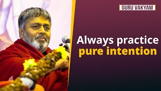 Guru Vakyam English Episode 1152  Always practice pure intention [upl. by Elephus806]