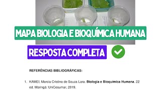 Mapa Biologia e Bioquímica Humana [upl. by Theron]