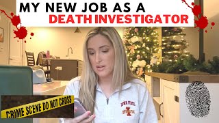 DEATH INVESTIGATOR JOB QampA  FORENSIC CAREER FIELD [upl. by Enyahc]