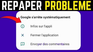 Comment Faire Si Une Application Sarrête Systématiquement [upl. by Ajup]