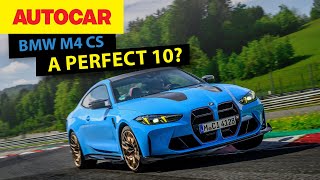 BMW M4 CS review  BMW aims for perfect 10 rather than turning dial up to 11 [upl. by Enitsrik648]