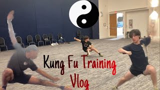 Wushu Training Vlog Training With Kung Fu Athletes [upl. by Nirro]