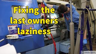 Fixing the lathes turret coolant system  Part one [upl. by Benni955]