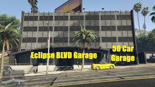 GTA V Buying a 50 Car Garage Eclipse BLVD [upl. by Stavro]