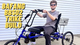 Super Easy Bafang BBS02 Full Trike Build [upl. by Doria]