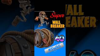 40 Wall Breaker Swag Unstoppable Power at TH16 💣 Clash of Clans 🔥 [upl. by Adriel]