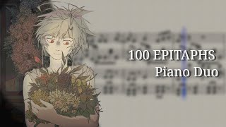 Piano Duo Ferry  100 EPITAPHS [upl. by Georgianna]