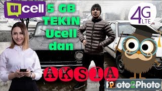 UCELL dan 5 GB 4G OLISH TEKINGA AKSIYA DAXSHAT BOMBA [upl. by Enajharas]