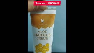 Forever Aloe propolis cream benefits short video FLP india l [upl. by Rudolfo]