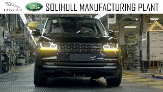 Jaguar Land Rover Solihull Production  Range Rover Velar  Discovery  Jaguar FPace [upl. by Zak]