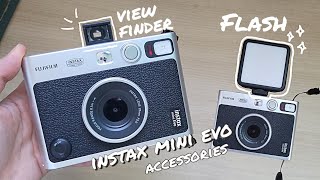 Accessories for Instax Mini Evo do you really need it Instant camera amp printer for smarthphone [upl. by Sennahoj]