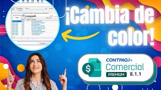 ¿Cómo cambiar la vista de documentos CONTPAQi Comercial Premium 811 [upl. by Nytsirk]