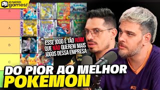 DO PIOR AO MELHOR JOGOS DE POKEMON COM LeeGengar e brunomonkey ENG 14 [upl. by Lynd]