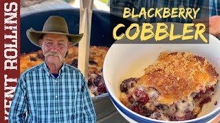 Old Fashioned Blackberry Cobbler  Easy Cobbler Recipe [upl. by Erodroeht283]