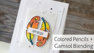 Prismacolor Colored Pencils  Gamsol [upl. by Eedissac586]