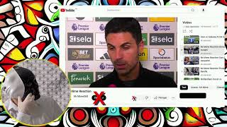 Mikel Arteta William Saliba Post Match Interview Newcastle United 1 vs 0 Arsenal 02112024 [upl. by Twum]