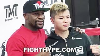 FLOYD MAYWEATHER VS TENSHIN NASUKAWA FULL PRESS CONFERENCE AND Q ALL THE DETAILS [upl. by Daryl843]