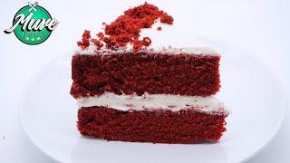 Pastel RED VELVET PERFECTO receta paso a paso  Muve Flavors [upl. by Lulita700]