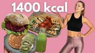 FULL DAY OF EATING  Całodzienny JADŁOSPIS ok 1400 KCAL [upl. by Ahselrak428]