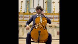 Bach cello suite 2 full live Giuseppe Carabellese [upl. by Acyssej19]