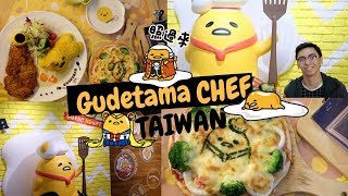 GUDETAMA CHEF  CUTE THEME RESTAURANT TAIWAN  LAZY EGG  SANRIO  MILLENIALMARK [upl. by Lodnar972]