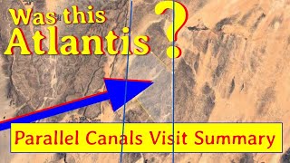 Richat Structure Parallel Canals Visit Summary [upl. by Banwell491]