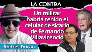 📌 CHOCHOLOGO ESTO PASÓ CON EL CELULAR DEL GATILLERO DE FERNANDO VILLAVICENCIO  ANDRÉS DURÁN [upl. by Giustino]