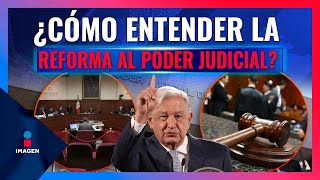 Reforma al Poder Judicial ¿Cómo funciona el poder en México  Noticias con Francisco Zea [upl. by Nnylakcaj]