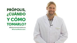 Própolis cuándo y cómo debemos tomarlo Tu Farmacéutico Informa  PlantasMedicinales [upl. by Kado]