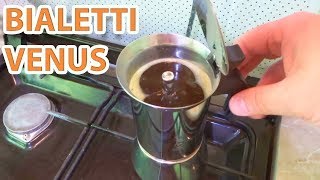 Кофеварка гейзерная ☕️👌 BIALETTI VENUS 160 ml [upl. by Eignat]