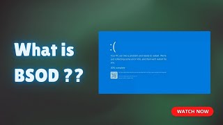 What is Windows BSOD Causes and Fixes Explained [upl. by Nalod]