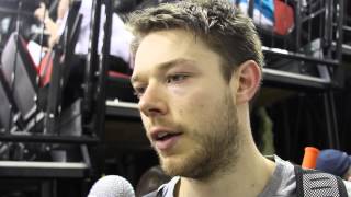 Cavs Guard Matthew Dellavedova On Playing Point Guard [upl. by Ahsocin996]