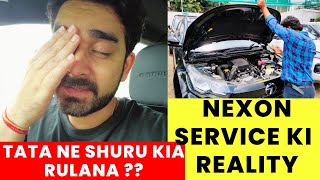 Honest Review Tata Nexon Car Service Experience  Current Reality of Tata Service  Must Watch [upl. by Lesab764]