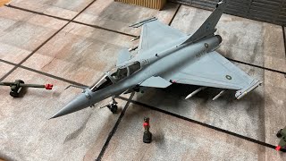 The final 11th Rafale M 172 what if Malagasy Fleet Air Arm Air defence Italeri Rafale build [upl. by Ephrayim]