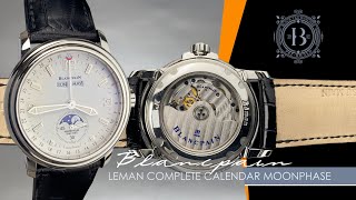 Blancpain Leman Complete Calendar Moonphase 2863112753B [upl. by Viradis460]