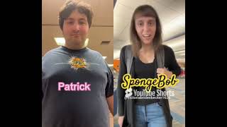 “Wanna go jellyfishing” SpongeBob SquarePants duet with victoriabridenbecker1626 [upl. by Strep]