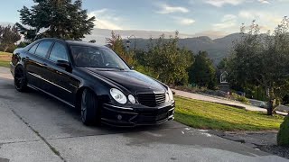 First Drive in my E55 AMG  Part 5 [upl. by Allesig784]