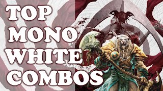 Top 10 Mono White Commander EDH Combos 003 [upl. by Hayyifas]