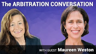 Arbitration Conversation 14 Prof Maureen Weston from Pepperdine Law School [upl. by Saenihp529]