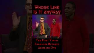 The First Verbal Exchange Between Adam and Eve  Whose Line Scenes from a Hat [upl. by Ivetts]