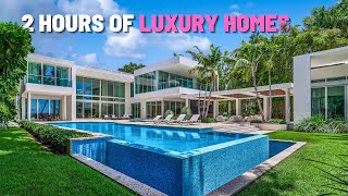 TOUR 35 OF THE BEST amp MOST EXPENSIVE LUXURY HOMES [upl. by Heiney]