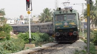 BZA WAG5 KRISHNAVENI YPR  TATA EXPRESS 23989 [upl. by Horst]